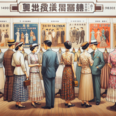 早期台湾时装透露两点服装展，时尚社区解析复古潮流